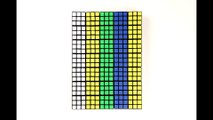 Tetris recréé avec des Rubik's Cube en stop motion Génial !