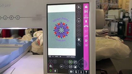 Pfaff Creative Sensation Pro, class 2 embroidery 133