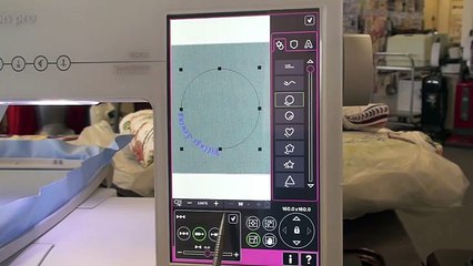 Pfaff Creative Sensation Pro, class 2 embroidery 140