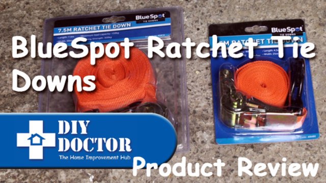 BlueSpot Ratchet Tie Downs & Cargo Strap - B/S45412