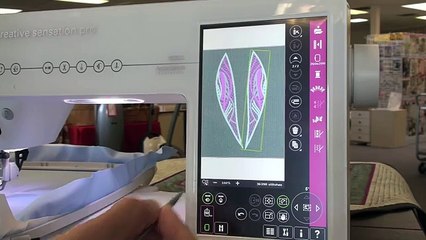 Pfaff Creative Sensation Pro, class 2 embroidery 173