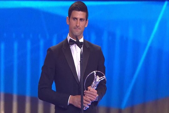 Djokovic y Serena Williams, triunfadores de los Laureus