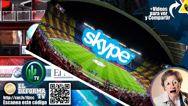 Tras los malos resultados de la MSN, el FC Barcelona contrata Skype