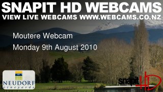 Moutere Webcam Monday 9th August 2010