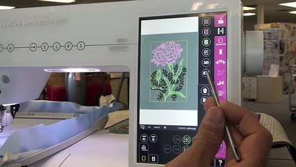 Pfaff Creative Sensation Pro, class 2 embroidery 192