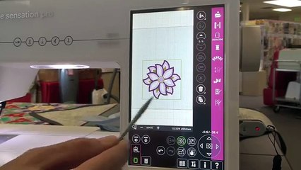 Pfaff Creative Sensation Pro, class 2 embroidery 215
