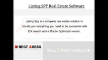 Listing SPY Real Estate Software
