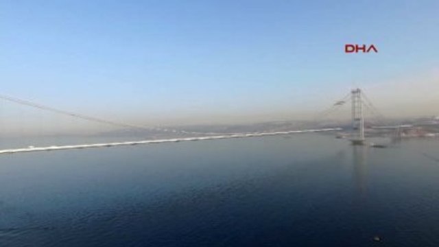 Körfez Geçiş Köprüsü'nde Son Tabliye Perşembe Günü