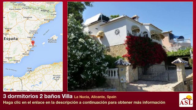 3 dormitorios 2 baños Villa se Vende en La Nucia, Alicante, Spain