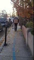 Headless Man Carrying Box - Costume - Halloween 2013