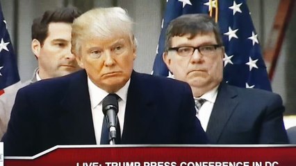 Donald Trump Hires 9/11 Survivor/Veteran During Live Press Conference