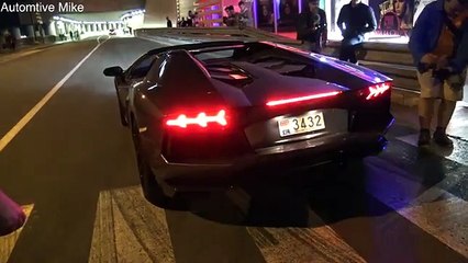 Quand une Lamborghini Aventador tape une accélération devant la police