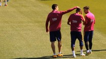 La Liga - Neymar charrié par ses coéquipiers
