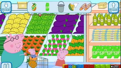 Peppa Pig Shopping App Gameplay! (Peppa Pig at the Supermarket)