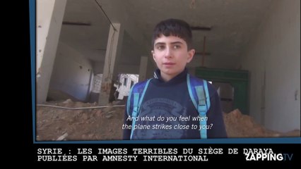 Syrie : Les terribles images du siège de Daraya publiées par Amnesty International (vidéo)