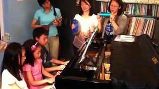 2013.5.10 鋼琴團班玩合奏~歡樂年華
