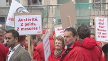 Plusieurs milliers de militants FGTB réunis à Bruxelles