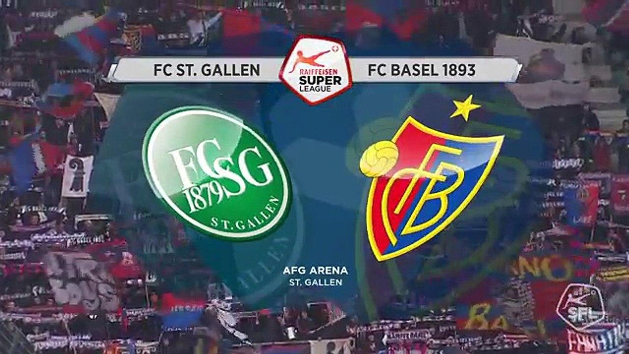St. Gallen 0:7 FC Basel (28.Runde 2015/16)