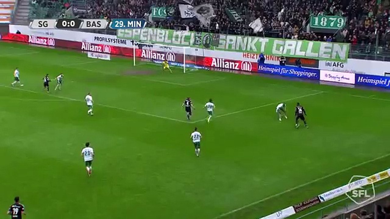 St. Gallen 0:1 FC Basel (28.Runde 2015/16)