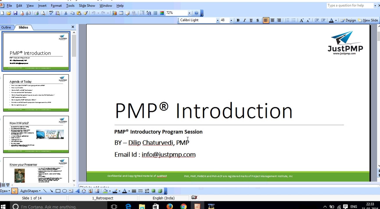 PMP Introduction | What is PMP Certification? | Benefits of PMP Certification