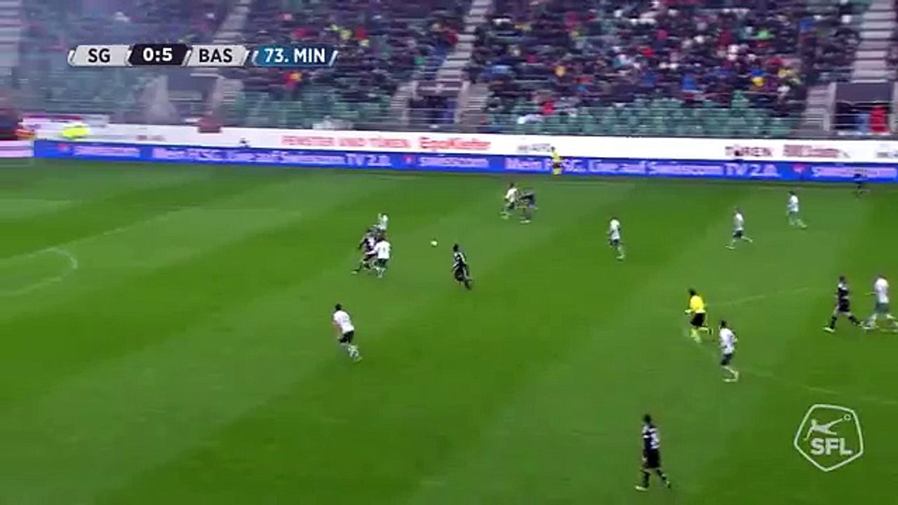 St. Gallen 0:6 FC Basel (28.Runde 2015/16)