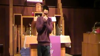 Beatbox with harmonica freestyle in church