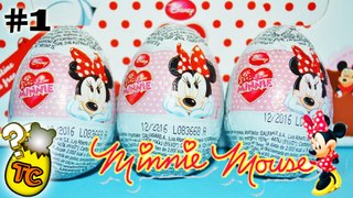 Minnie Mouse Surprise Eggs Unboxing Toys for Children | Toy Collector