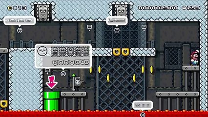 Super Mario Maker creative levels( 73