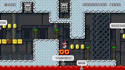Super Mario Maker creative levels( 74