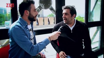 DaviMedia intervista Flavio Insinna a margine della lezione all'università di Salerno