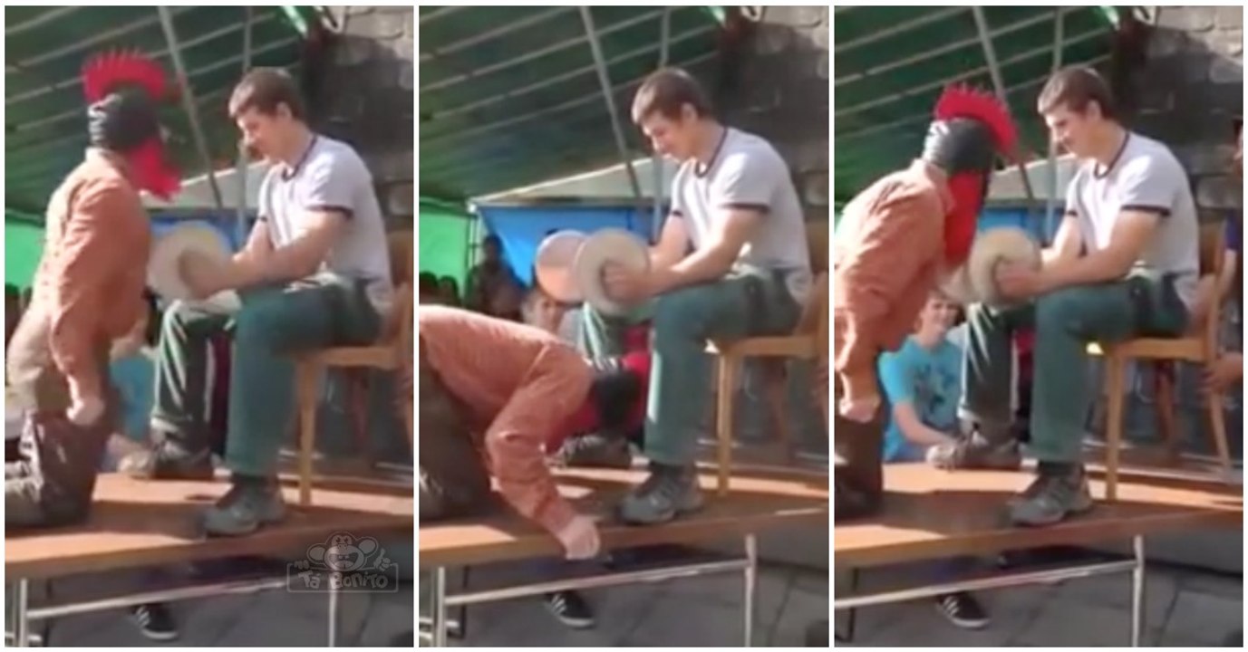 O jogo do "caça ao frango" que te vai fazer sorrir... HILARIANTE!