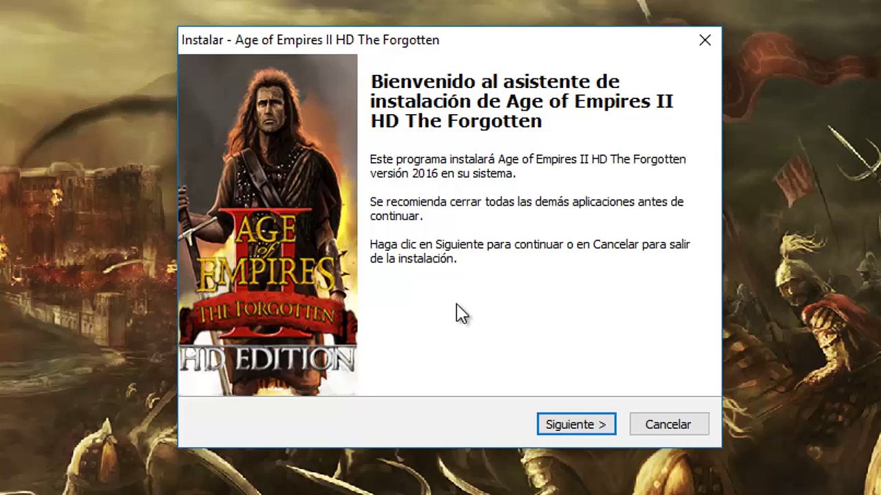 Como Descargar e Instalar Age Of Empires II HD  + The Forgotten HD [Full] [Español]