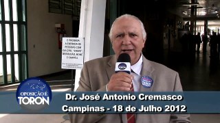 Dr. José Antônio Cremasco declara apoio ao Toron