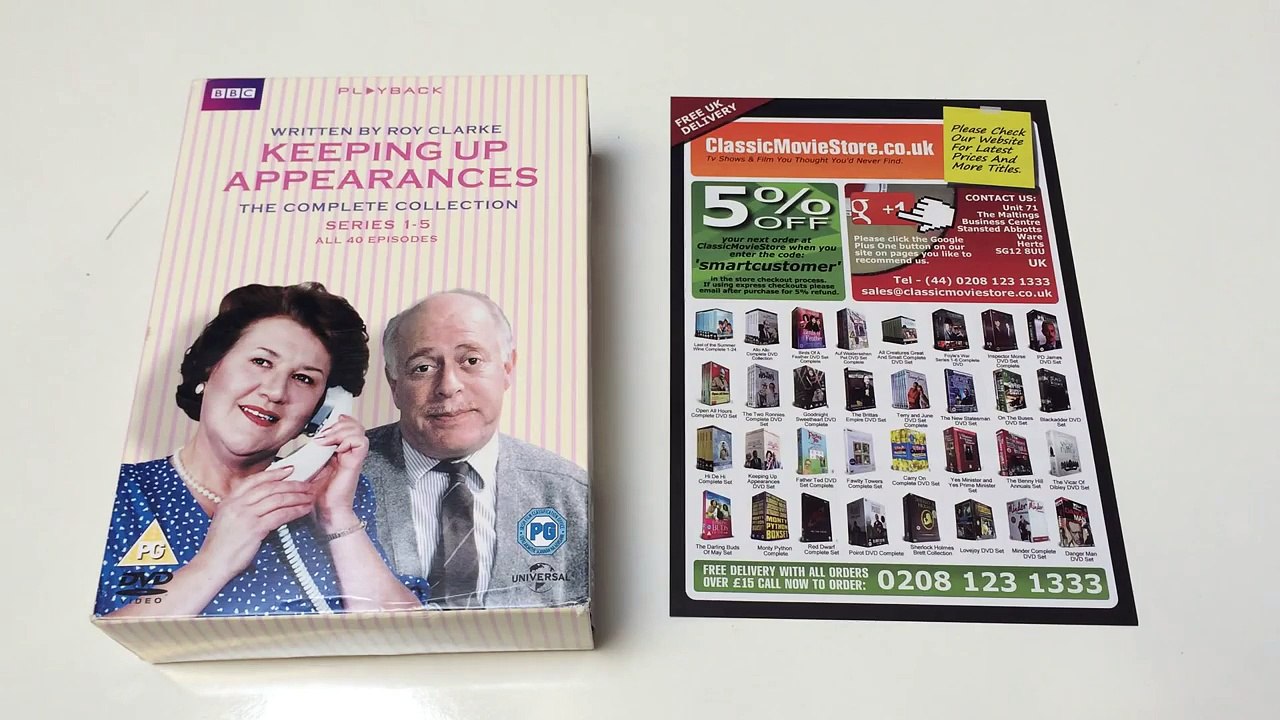 Keeping Up Appearances TV series DVD box set review