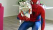 Spiderman vs Elsa frozen Surprise Easter Egg - Kung Fu Panda - Superheroes fun in real life