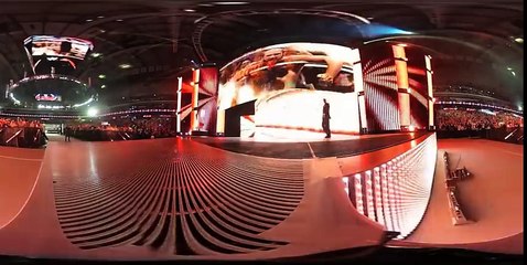 Relive Cesaro s epic return to WWE on Raw in 360°!