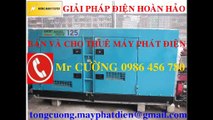 Bán và cho thuê máy phát điện trên toàn quốc - Mr Cường 0947897897