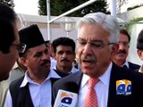 Khawaja Asif welcomes army chief's remarks -19 April 2016