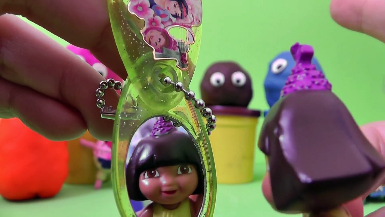 HUEVOS SORPRESA plastilina Bob Esponja Dora Princesas Disney Cars Lalaloopsy Hello kitty PLAY DOH