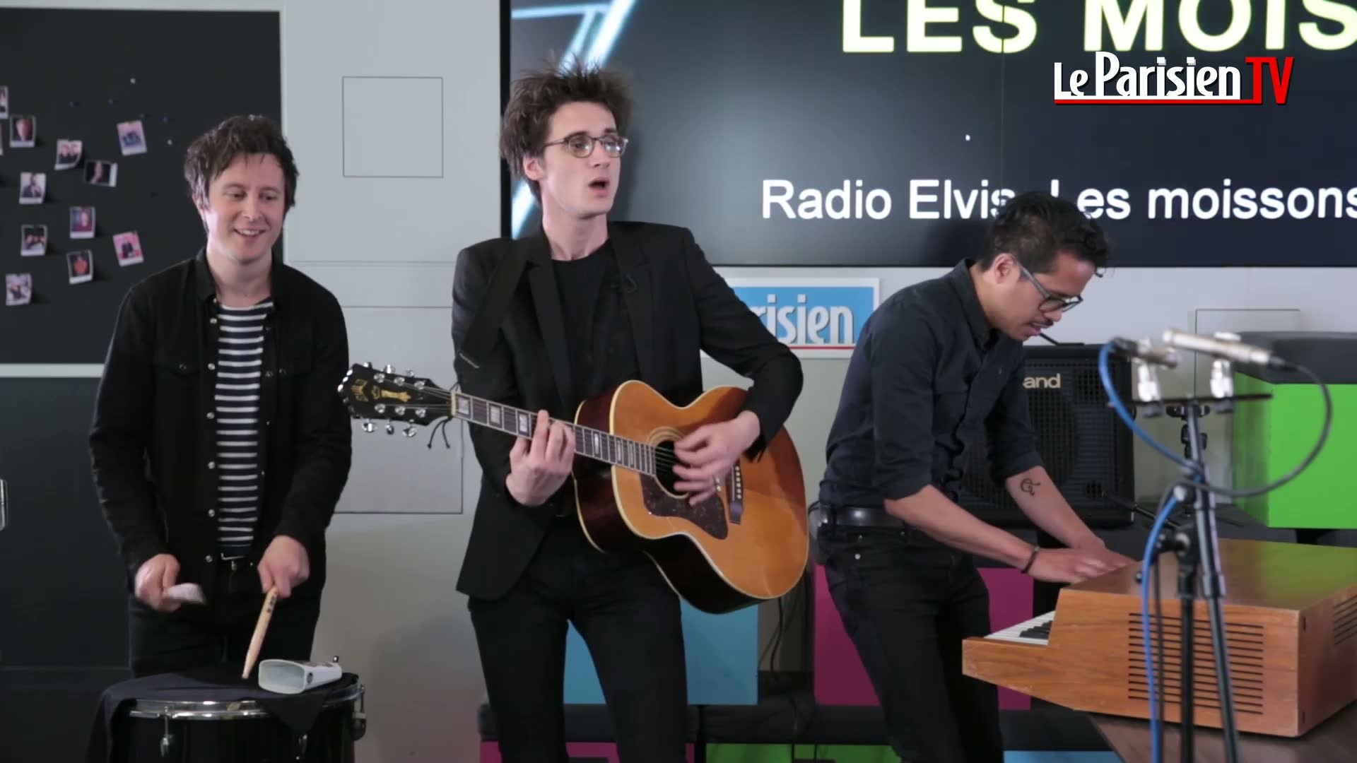 Radio Elvis chante « Les moissons » en live au Parisien - Vidéo Dailymotion