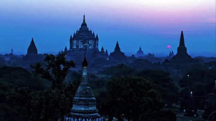 Sunrise over Bagan Myanmar