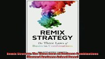 Free PDF Downlaod  Remix Strategy The Three Laws of Business Combinations Harvard Business School Press  BOOK ONLINE
