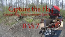 Paintball Capture the Flag Tippmann Stryker MP2 Elite Woodsball Game by Trails of Doom Narrated
