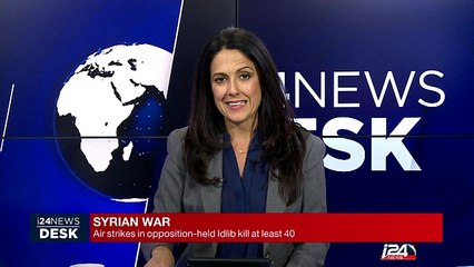 Syria: air strikes in opposition-held kill at least 40