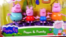 Peppa Pig's Muddy Puddles Jumbo Jet Flying Adventure + Peppa & Family Play Doh Playdough Playdoh