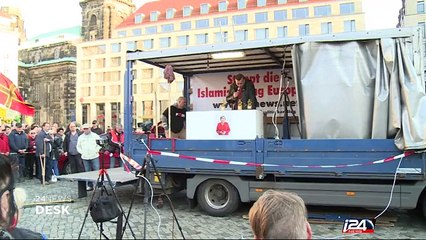Pegida: head of German anti-Islam group on trial for hate speech