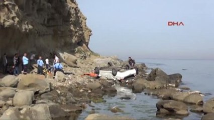 Tekirdağ Otomobil Uçurumdan Yuvarlandı 2 Ölü