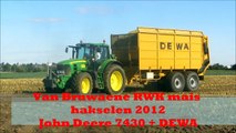 Claas Jaguar 960 mais hakselen 2012 - Van Bruwaene RWK uit Pittem