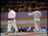 JUDO 1984 Olympics: Yasuhiro Yamashita 山下泰裕 (JPN) - Laurent Del Colombo (FRA)