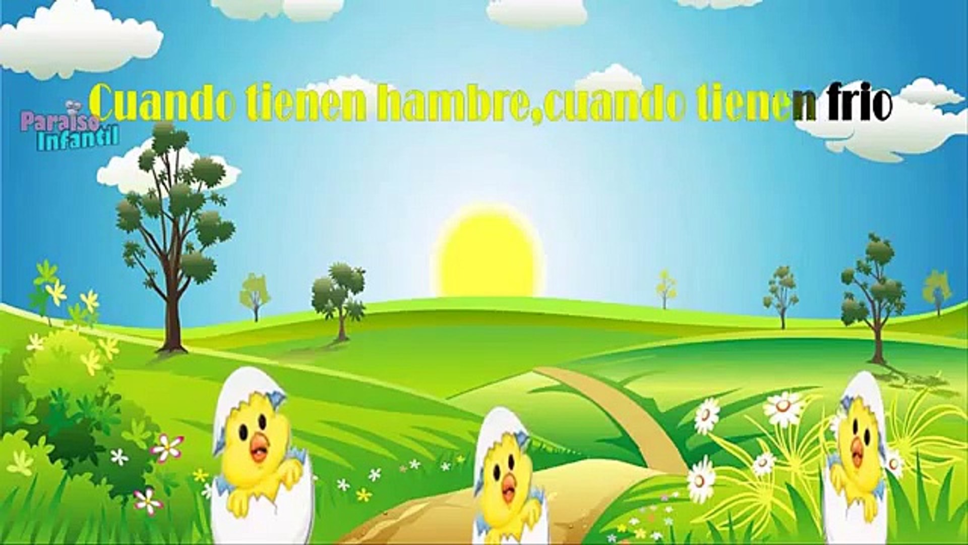 Cancion Infantil Los Pollitos Dicen Canciones Infantiles Con Letra En Espanol Musica Para Ninos Video Dailymotion